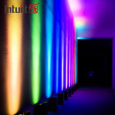 لامپ های LED 4*12 واتی RGBAW UV 4 در 1 برای Dj Wedding با باتری Dmx بی سیم