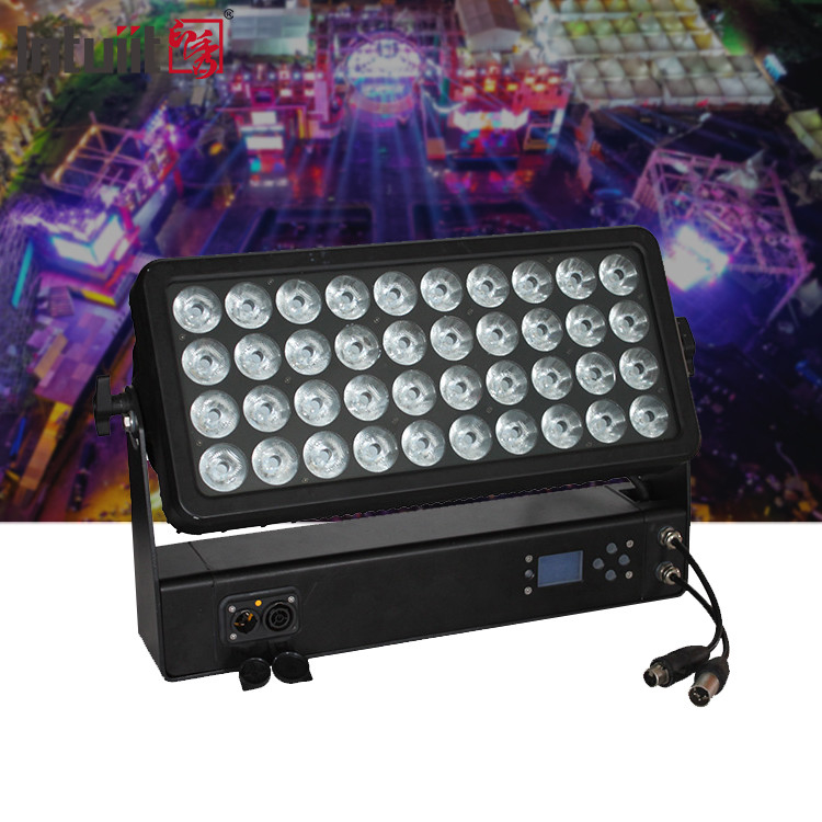 درب 400W RGBW 4in1 LED نور سیلاب IP65 LED رنگ شهر برای ساخت پل