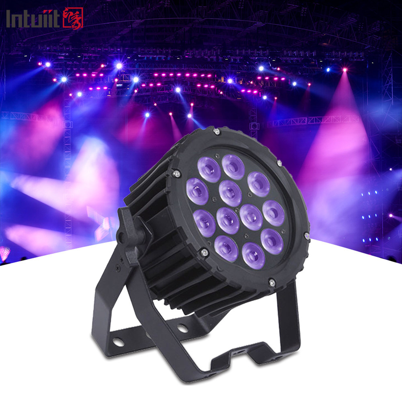 روشنایی بالا 12x3W 3In1 Rgb Led Par Light 12 Led Par می تواند چراغ های صحنه ای بار Dj عروسی
