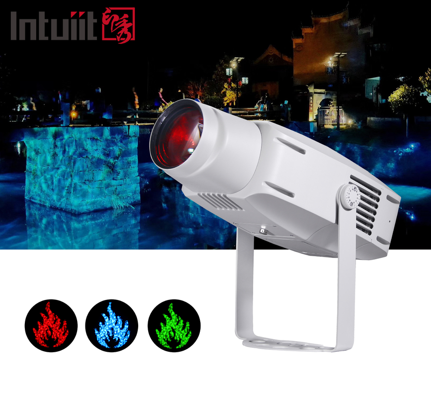 تبلیغات پارک تفریحی در فضای باز پروژکتور موج آب پویا نور ضد آب 400w LED آب موج اثر پروژکتور