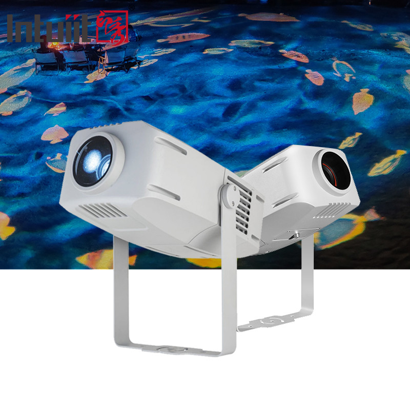 ضد آب 100w LED Water Wave Effect Light نایت کلوپ در فضای باز IP65 Water Wave Effect Projector Light دیسکو دی جی