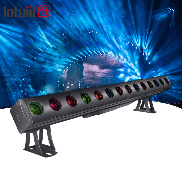 نور صحنه LED خطی RGBW Pixel Led Bar 14x15W ضد آب در فضای باز LED Pixel Tube Beam Light DJ چراغ های صحنه