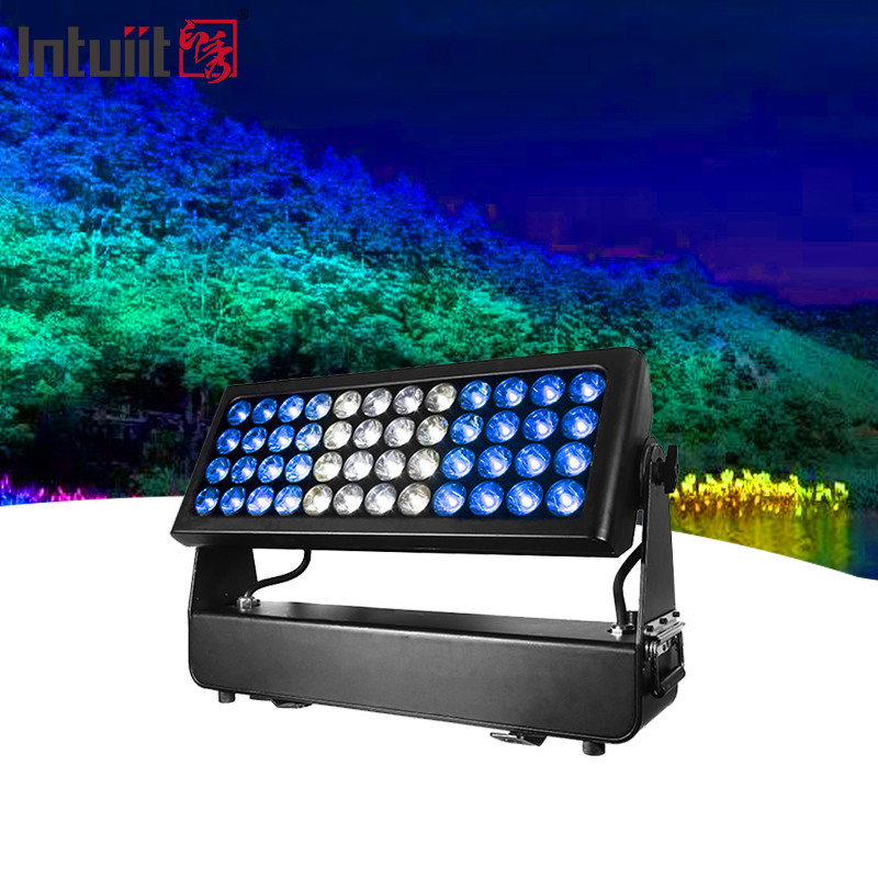 DMX512 1500W RGBW 4in1 IP65 ضد آب دی جی عروسی صحنه دیوار شهر شستشوی بیرونی LED شستشوی نور سیلاب