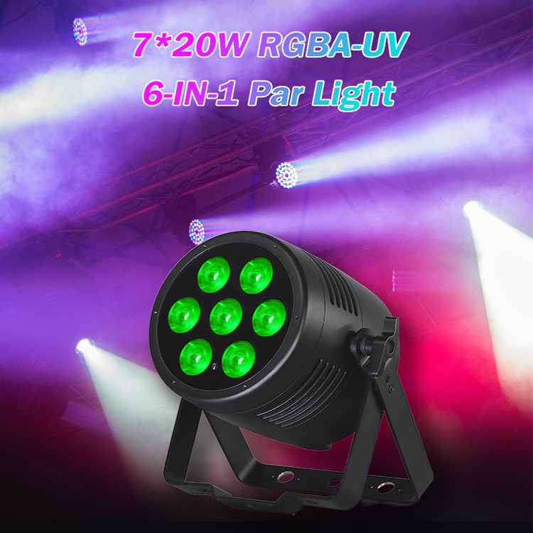 7x20w Dmx512 چراغ های LED بار Rgbwa-uv LED Disco Light DJ Light Bar Party For Party