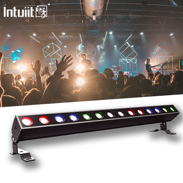 IP65 DMX 14x10w RGBW 4in1 LED ساختمان بیرونی شستشوی ضد آب دیوار شستشوی نور چراغ های صحنه