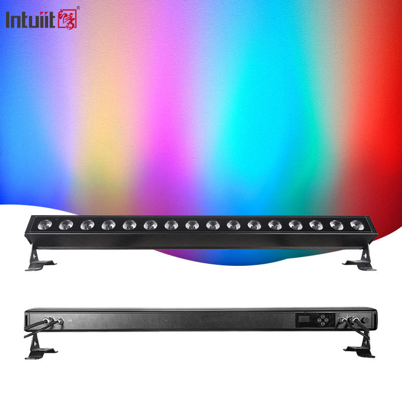 Ip65 ضد آب 16x5w خطی LED درب دیوار چراغ Rgbw دیوار روشن