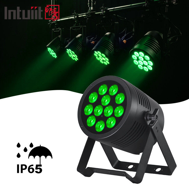 آلومینیوم آلیاژ RGBWA UV LED فلات پار 12x20W نورپردازی دی جی پار قوطی Dmx 512 نور شویی روشنایی صحنه برای کلیسا