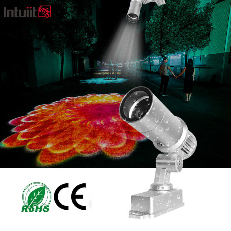 ضد آب IP65 لوگو گوبو پروژکتور نور کریسمس در فضای باز 60w LED گوبو پروژکتور لوگو در فضای باز نور تبلیغاتی