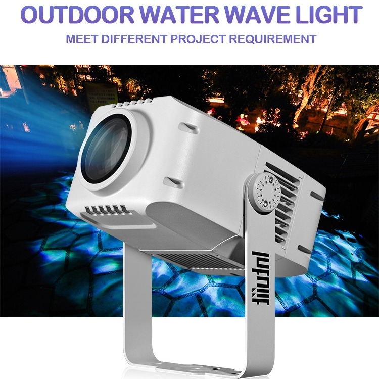 پروژکتور LED طرح دار رنگارنگ RGBW فضای باز 60 وات، ضد آب IP65، لامپ پروژکتور منظره