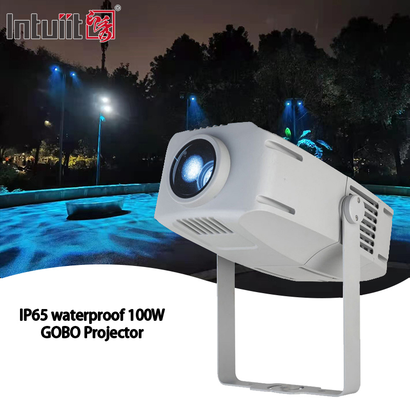 100W اثر موج آب اقیانوس نور موج در فضای باز IP65 LED پروژکتور گوبو برای ساختمان تبلیغاتی با نور موج آب