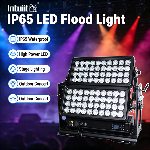 400W 800W 1500W قدرت بالا LED نور سیلاب IP65 ضد آب DMX512 در فضای باز استادیوم ساختمان ساختمان صنعتی ساخت و ساز نور
