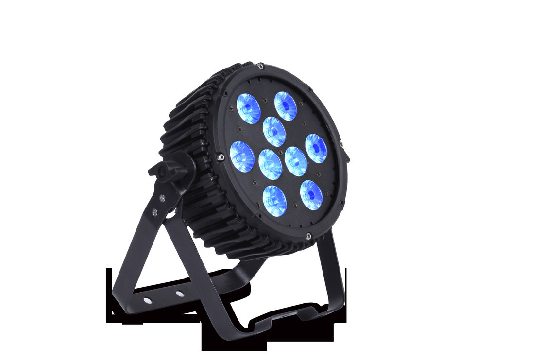 چراغ‌های RGB 6 / 9CH LED Par Can با طول عمر 50000 ساعت