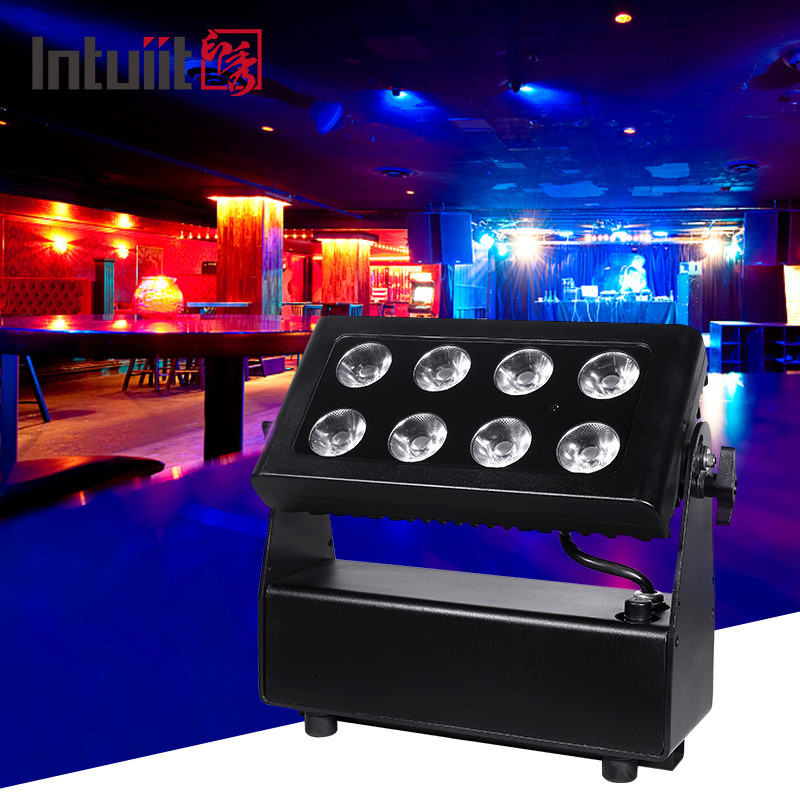 4in1 RGBW Dj عروسی باتری روشن LED Uplight WIFI بی سیم Dmx دیسکو چراغ های صحنه عروسی