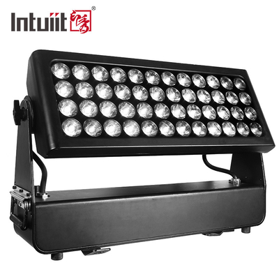 IP65 LED Flood Light 48PCS 10W RGBW 4 In1 LED Outdoor Color Wasll Wasll برای رویدادهای هتل گاردن پارک