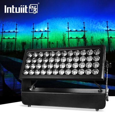 چراغ پرقدرت IP65 LED Flood Light 1500W 4 در 1 RGBW برای نورپردازی نمای ساختمان