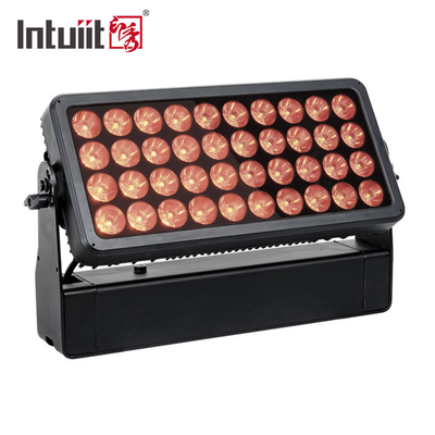 ساختمان سیتی 40X10W RGBW LED Wall Wash Light Flood For Projection