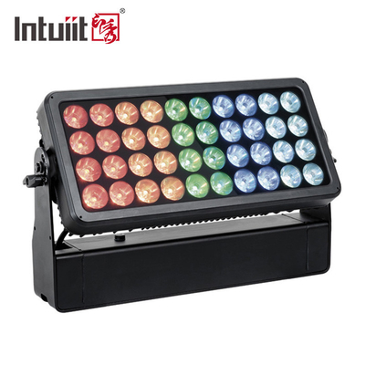 40x10w Rgbw Ip65 4 در 1 Led Wall Washer در فضای باز LED City Color Flood Light
