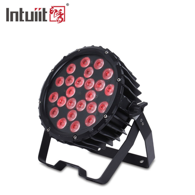 RGB 24x3W 3 In1 Lighting DJ Par Cans آلیاژ آلومینیوم DMX 512 Led Stage Wash
