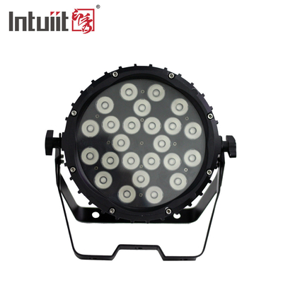 IP65 LED مسطح مسطح ضد آب 24*3W Rgbw Stage LED DMX Par Light
