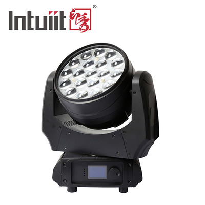 RGBW 4 در 1 LED Beam Wash Moving Head Light Zoom 5 - 60 درجه 19x10W