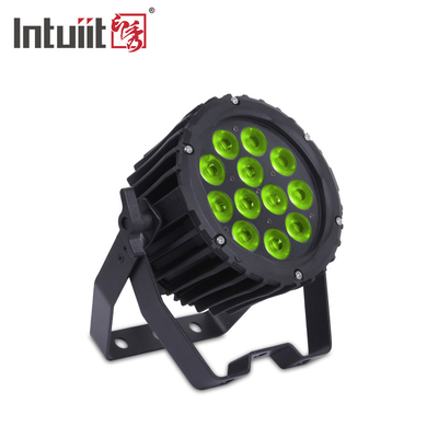 RGB 3 In 1 LED Stage Dmx Flat Par Light Slim Parcan 12*3W for Dj Disco Party