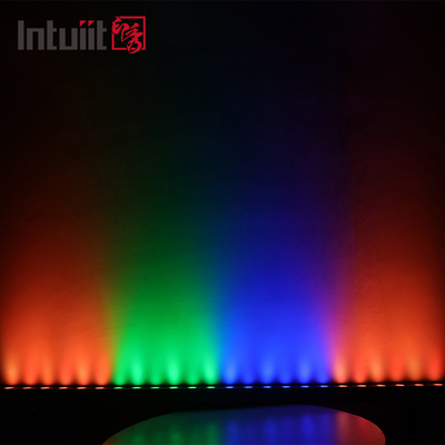 چراغ وال واشر LED Rgb 0.3M 0.5M 1M Linear Washer 24W Ip67 DMX512 Architectural Spotlight