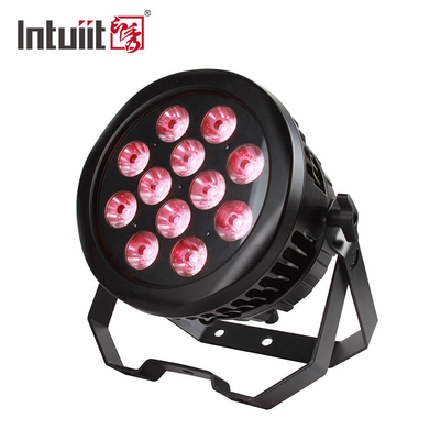 Dmx Wash 4 In 1 Par 12x10w LED par Can Stage Lights Wedding 120w Rgbw IP65 Led Up Light
