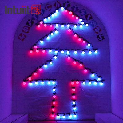 لامپ رشته ای ضد آب 15 متری 20 پیکسلی استیج در فضای باز LED RGB برای تزئین