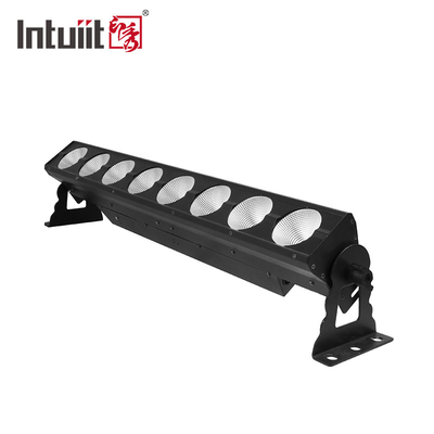 چراغ حرفه ای لباس شویی دیواری LED Blinder Rgb Linear Bar 8*15w Cob Led با کنترل پیکسل