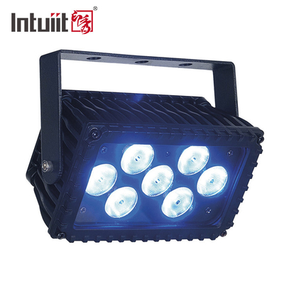 نور سیلاب LED RGB 7x3W برای میدان نورپردازی نمای کلیسا در فضای باز