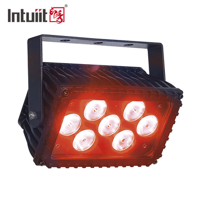 نورپردازی استیج ضد آب 7x3W Rgbw LED Flood Light Dmx Blinder Wall Washer 4 در 1 چراغ