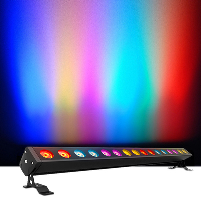 RGBW IP65 Led Wall Washers برای فضای باز 16x5w DMX ساختمان های نمایشی