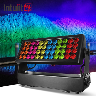 نور استیج LED ساختمان 1500 واتی Rgbw 4 در 1 ضد آب چراغ های صحنه رنگی شهر LED