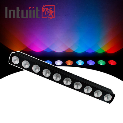 10* Tri 9W 3 در 1 روشنایی بالا نور سیلاب در خارج از منزل Dmx512 LED دیوار واشر نور نقطه