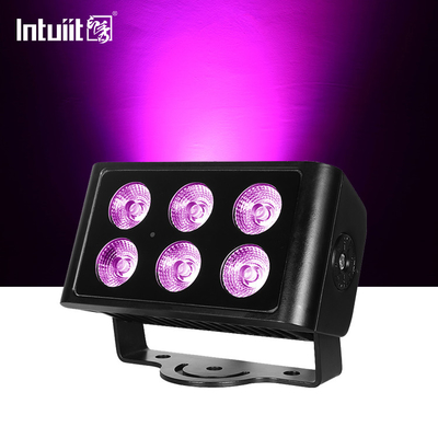 6*5W IP65 RGBW مرحله LED نور سیلاب برای ساختمان پل پارک روشنایی