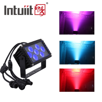 7x3W IP66 لامپ های فلادی LED در خارج از منزل از LED استفاده می کنند