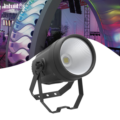 200W در فضای باز ضد آب COB LED PAR می تواند Dmx 512 روشنایی مرحله شستشوی