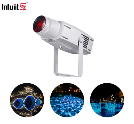 400W LED تصویر سفارشی GOBO لوگو پروژکتور نور برای استفاده داخلی / خارجی شرکت هتل رستوران علائم تبلیغاتی