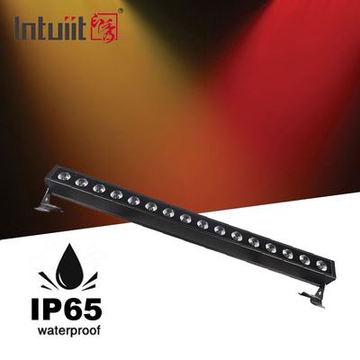IP65 16 * 5w RGBW LED چراغ صحنه با DMX512 چراغ های صحنه دیوار نوار LED چراغ های دیسکو