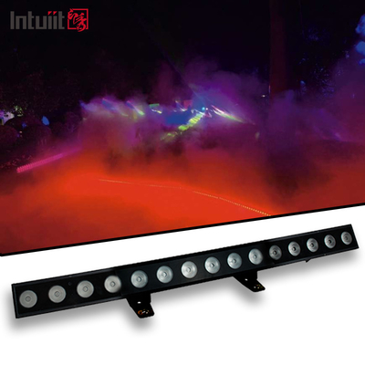 15*10 وات ساختمان بیرونی IP65 ضد آب سخت بار پیکسل DMX512 RGBWA-UV 6IN1 LED دیوار روشن
