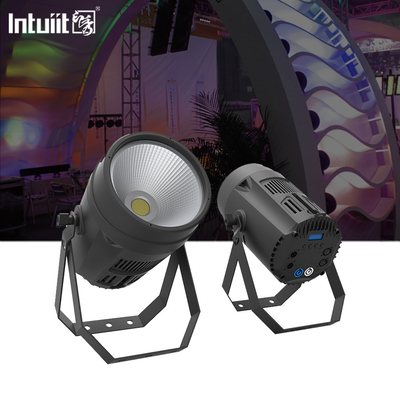 200W COB LED Par Light خنک سفید 4 در 1 Strobe Light DMX کنترل دی جی دیسکو تجهیزات روشنایی صحنه