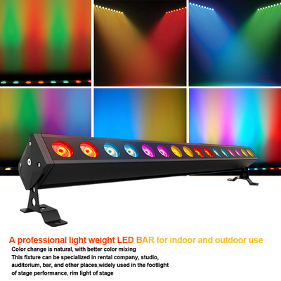 درب ضد آب IP65 آلومینیومی 16 * 5w DMX512 RGBW چراغ LED دیوار شوینده