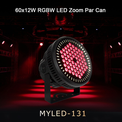 نورپردازی معماری بیرونی 60 PCS X 12W RGBW 4 در 1 LED نور ضد آب پار IP65
