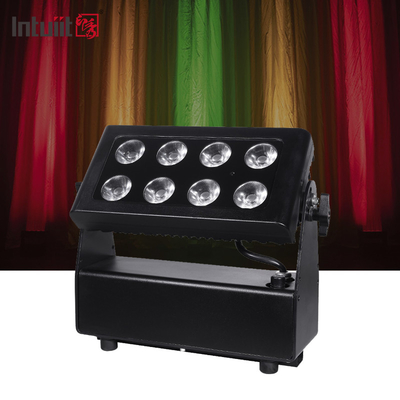 8 * 15W چراغ رنگی شهر RGBW 4in1 ip65 ضد آب ساختمان بالا چراغ دیواری LED چراغ رنگی شهر