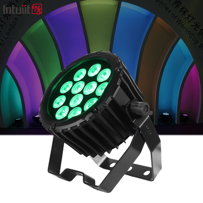LED Par 12x3W RGBW Full Color 4IN1 RGBW 4IN1 پارتی پار لایت Led Flat Par Wall Washer Light
