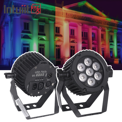22W آلومینیوم LED Par چراغ DMX 512 جشن باشگاه دیسکو روشنایی RGBW 3in1 LED Par می تواند چراغ های صحنه