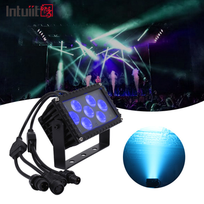 7x3W LED در فضای باز IP66 ضد آب 25 درجه آلومینیوم آلیزه سازی معماری پروژکتور چراغ جلویی