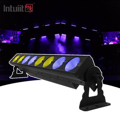 IP65 8 * 15W LED چراغ صحنه با DMX RDM LED دیوار شستشوی دی جی نوار نور rgb پیکسل LED نوار نور صحنه