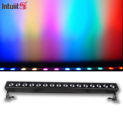 قابلمه آلومینیومی ضد آب IP65 نورپردازی بیرونی 16 * 5w dmx512 rgbw led دیوار واشر