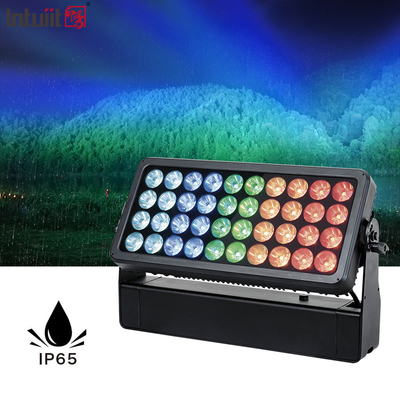 ساختمان LED در فضای باز 40X10W 4in1 پیکسل سیل دیوار شوینده IP65 ضد آب شهر رنگ نور